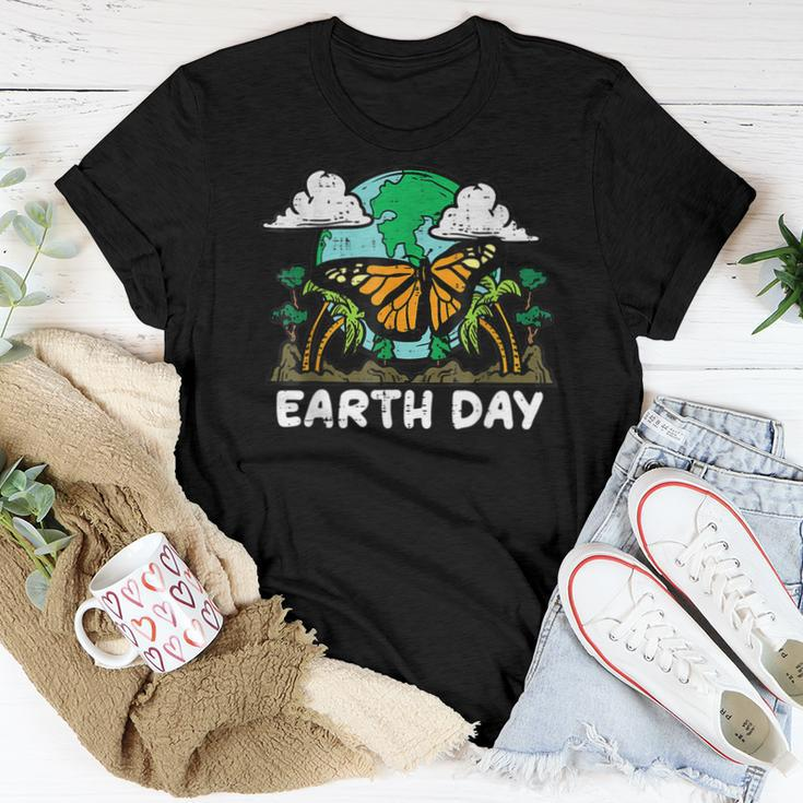 Earth Day Monarch Butterfly Cute Environment Men Women Kids Women T-shirt Unique Gifts
