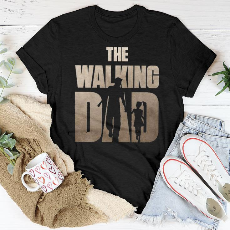Father Daughter S The Walking Dad Funny Fathers Day Women T-shirt Funny Gifts
