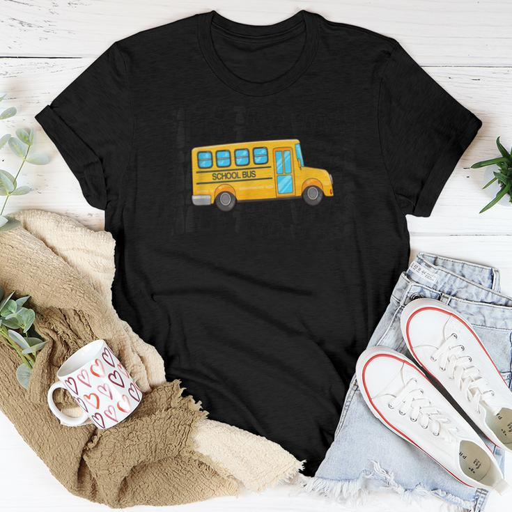 Field Day 2022 Field Trip Vibes Bus Students Teachers School Women T-shirt Unique Gifts