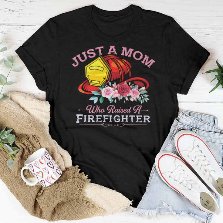 Firefighter Mom Fireman Mother Fire Fighter Firemen Son Women T-shirt Funny Gifts