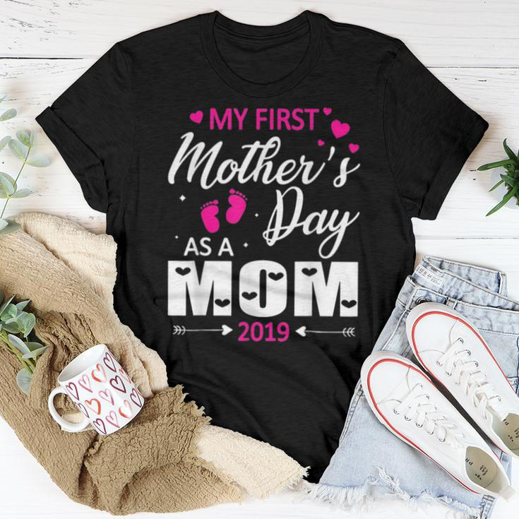 My First Mother S Day As A Mom 2019 Happy Lovely V2 Women T-shirt Unique Gifts