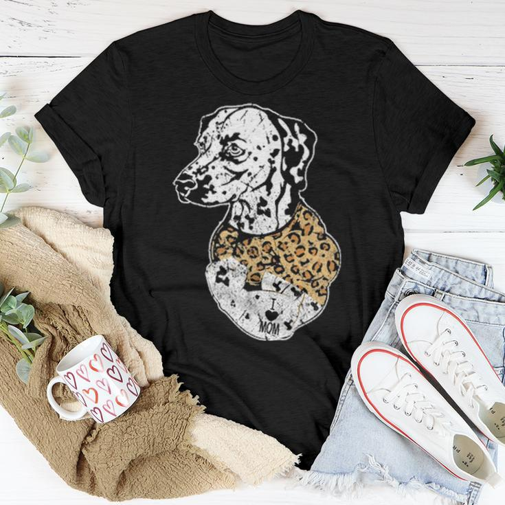 Funny Leopard Dalmatian Mom Costume Mothers Day Gift Women T-shirt Funny Gifts
