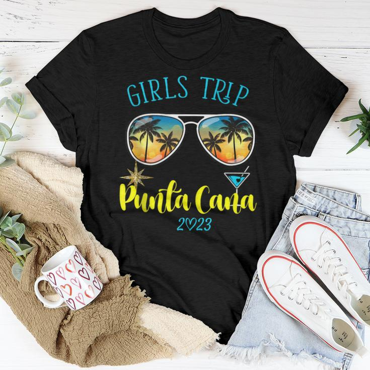 Girls Trip Punta Cana 2023 Womens Weekend Vacation Birthday V2 Women T-shirt Unique Gifts
