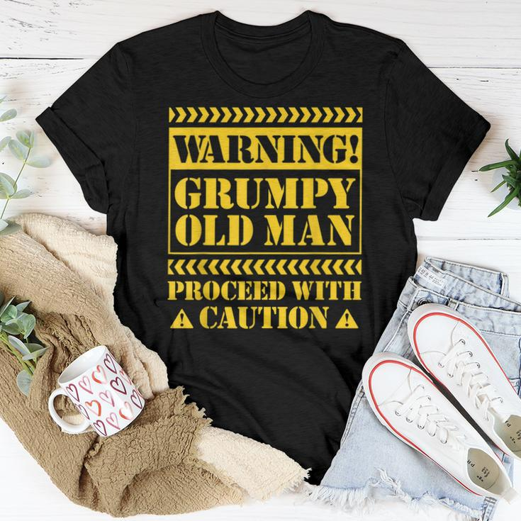 Grumpy Old ManFor Men Sarcastic Fathers Day Women T-shirt Unique Gifts