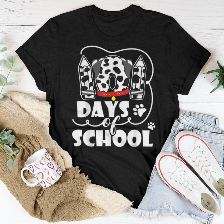 Happy 101 Days School Dog Lover Student Or Teacher Boys Kids V3 Women T-shirt Funny Gifts