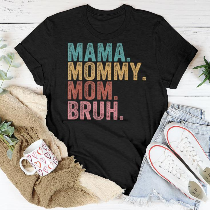 Mama Mommy Mom Bruh Boy Mom Life Women T-shirt Unique Gifts