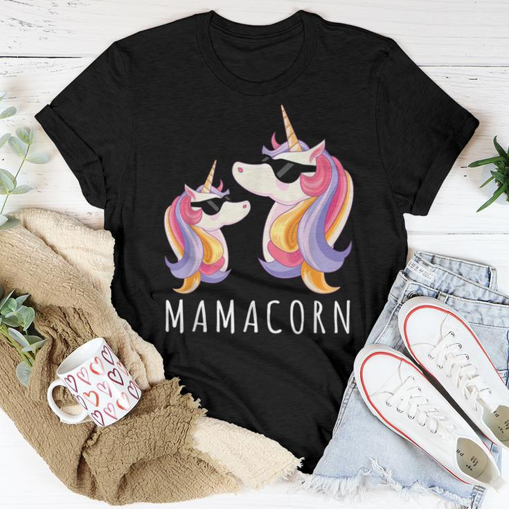 Mamacorn Mama Unicorn Mom And Baby Christmas Women T-shirt Unique Gifts