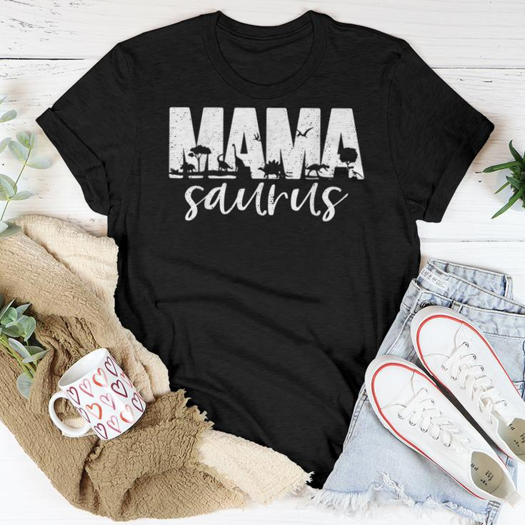 Mamasaurus Mom Dinosaur Women Family Matching Women T-shirt Unique Gifts