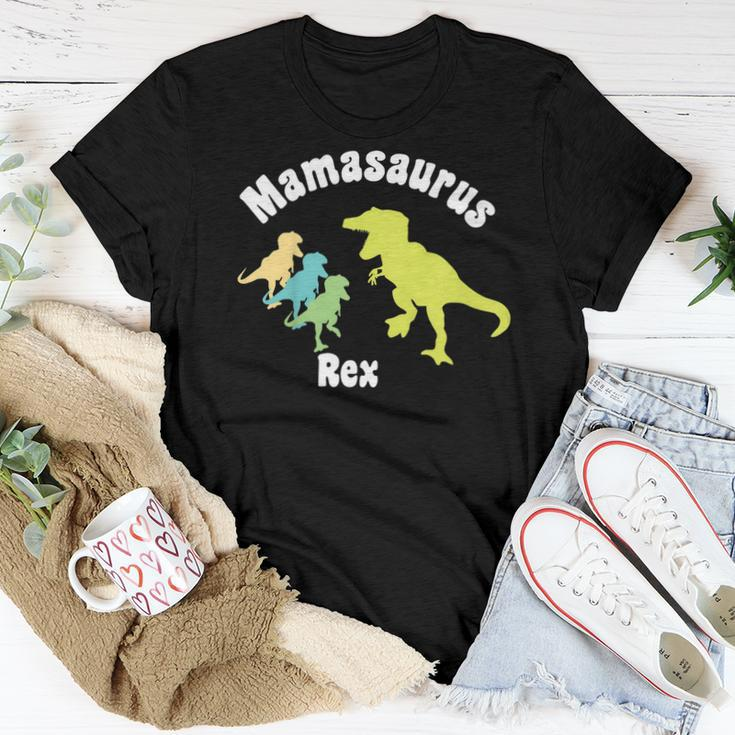 Mamasaurus RexShirt 3 Three Kids Women T-shirt Unique Gifts