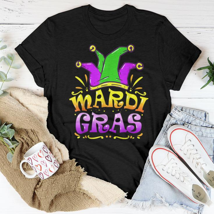 Mardi Gras Party Hat Gift Funny Ideas Outfit For Men Women Women T-shirt Funny Gifts