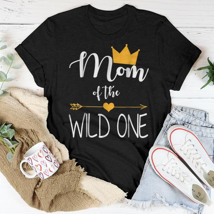 Mom Of The Wild One Baby First Birthday Shirt Women T-shirt Unique Gifts