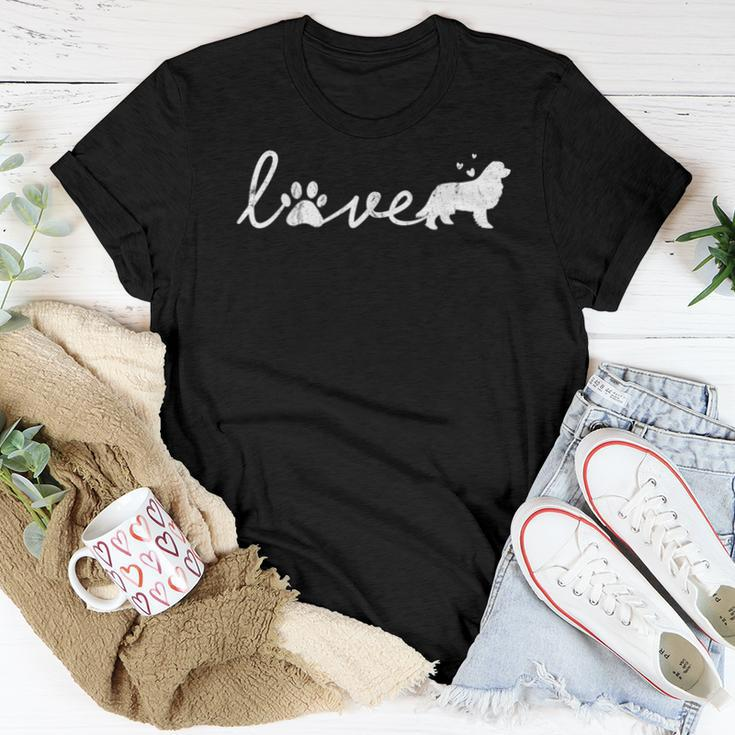 Newfoundland Newfie Mom Dad Dog Love Pet Paw Women T-shirt Unique Gifts