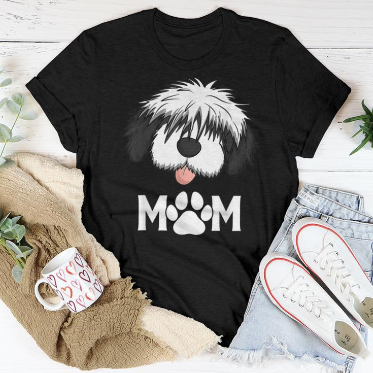Sheepadoodle Mom Dog Mother Idea For Women T-shirt Unique Gifts