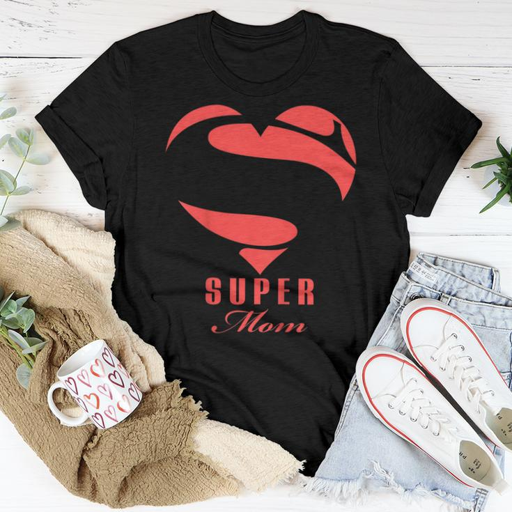 Super Mom SuperheroShirt Mother Father Day Women T-shirt Unique Gifts