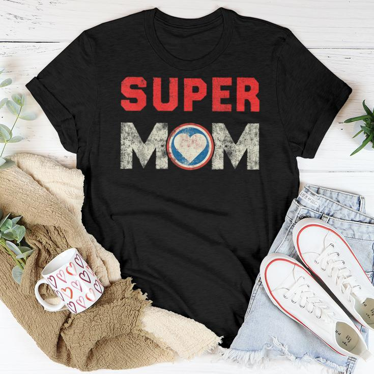 Super Mom Superheroine Mama Mother Heroine Star Sign Women T-shirt Personalized Gifts