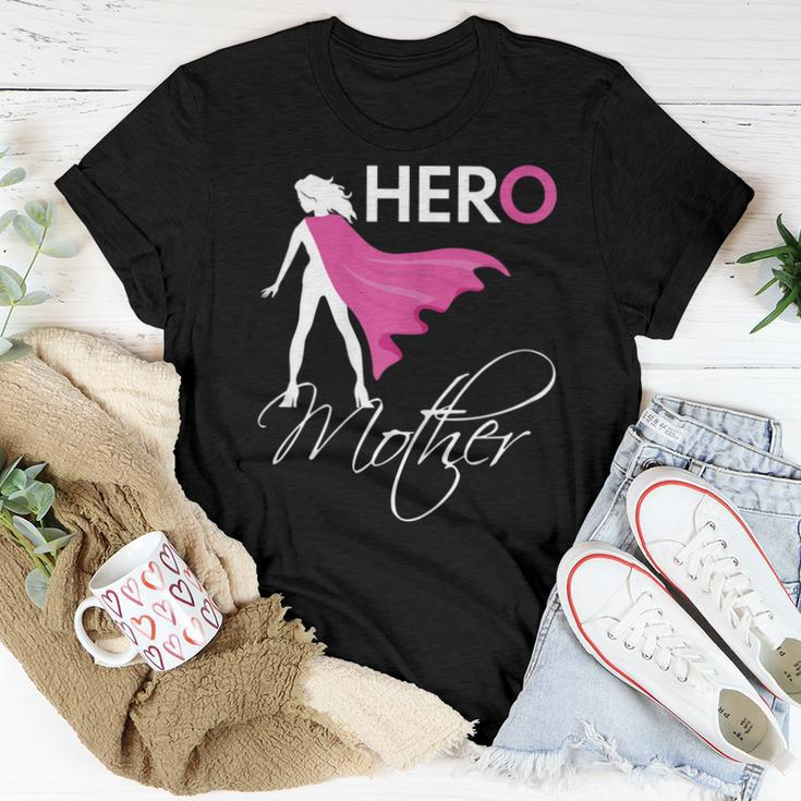 Womens Tshirt Matching Mom Daughter Shirt Hero Mother Women T-shirt Unique Gifts