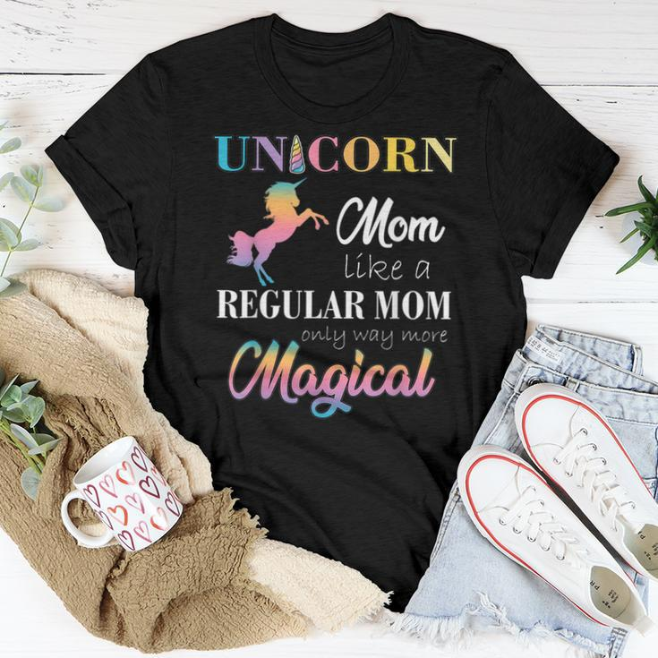 Unicorn Mom Like RegularShirts Women Women T-shirt Unique Gifts