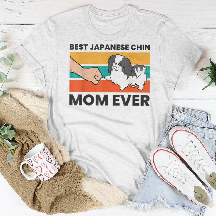 Best Japanese Chin Mom Ever Japanese Spaniel Mom Women T-shirt Funny Gifts