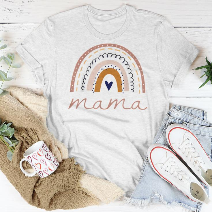 Boho Rainbow Mama Mom Mommy New Mom Women T-shirt Unique Gifts