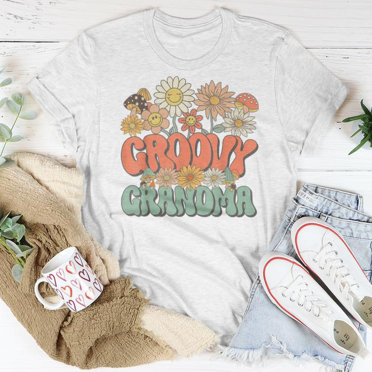 Groovy Grandma Floral Hippie Retro Daisy Flower Women T-shirt Unique Gifts