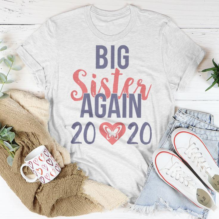 Kids Big Sister Again 2020 Women T-shirt Unique Gifts