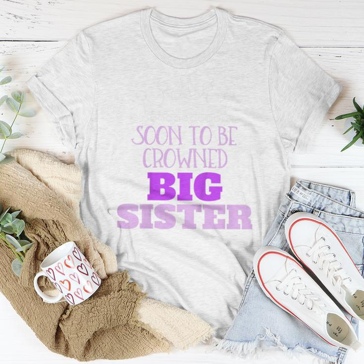 Kids Big Sister Baby Reveal Pregnancy Sibling Women T-shirt Unique Gifts