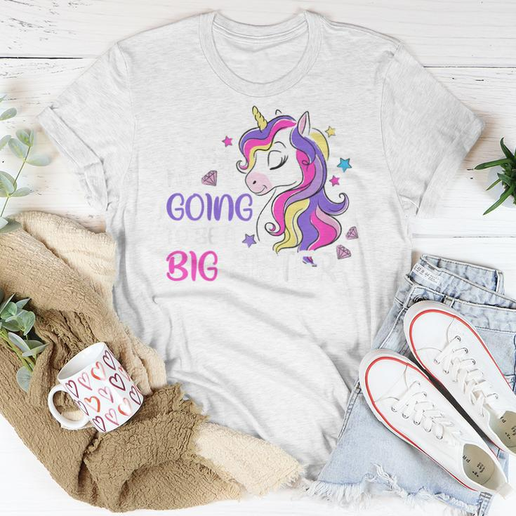 Kids Im Going To Be A Big Sister Unicorn Women T-shirt Unique Gifts