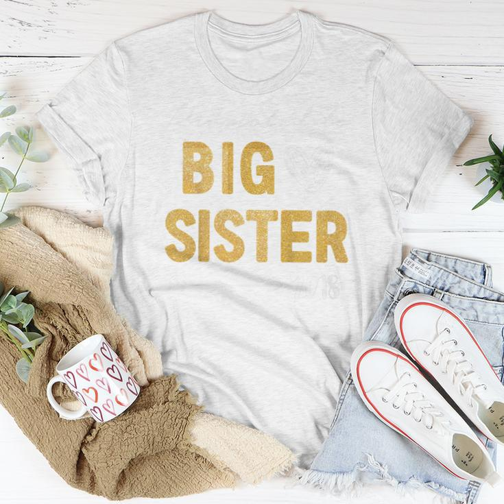 Kids Promoted To Big Sister 2018 Pregnancy Announcement Women T-shirt Unique Gifts