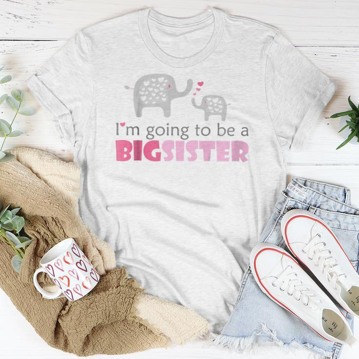 Kids Youth Big Sister Elephant Women T-shirt Unique Gifts