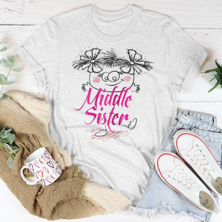 Middle Child Mid SisterSibling Women T-shirt Unique Gifts