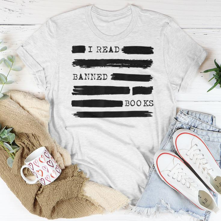 I Read Banned Books Banned Books Week Librarian Teacher Women T-shirt Unique Gifts