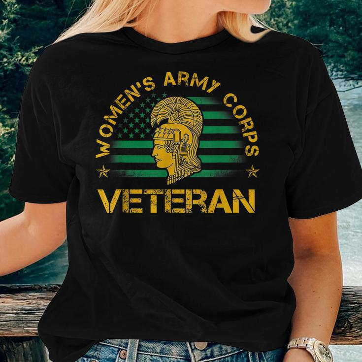 Womens Army Corps Veteran Womens Army Corps Women T-shirt Gifts for Her