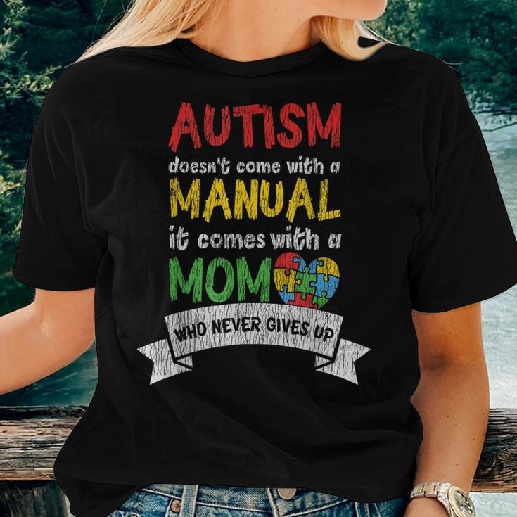 Autism Awareness Mom Mother Autistic Kids Awareness Mom Gift Women T-shirt Gifts for Her