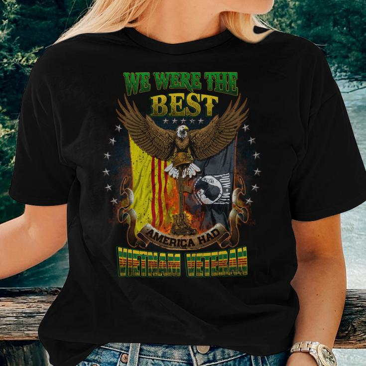 We Were The Best America Had Vietnam Veteran ‌ Women T-shirt Gifts for Her