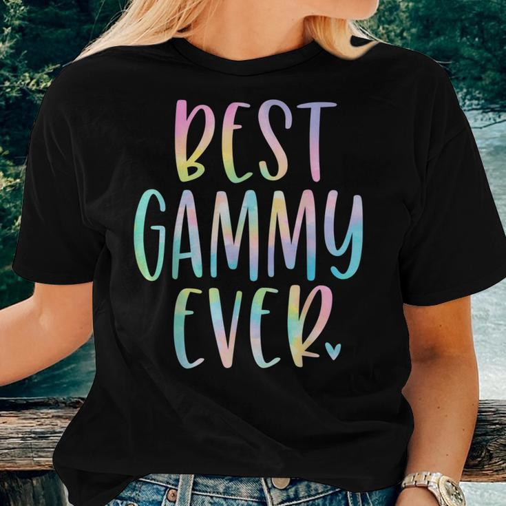Best Gammy Ever Gifts Grandma Mothers Day Tie Dye Women T-shirt Gifts for Her