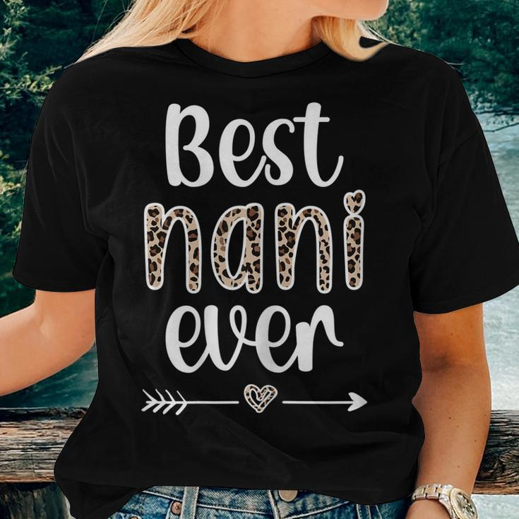 Best Nani Ever Nani Grandmother Proud Nani Grandma Women T-shirt Gifts for Her