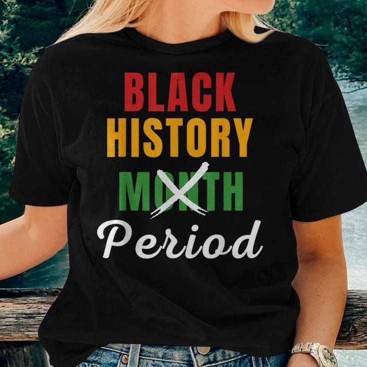 Black History Month Period African Pride Bhm Women Men Kids Women T-shirt Gifts for Her