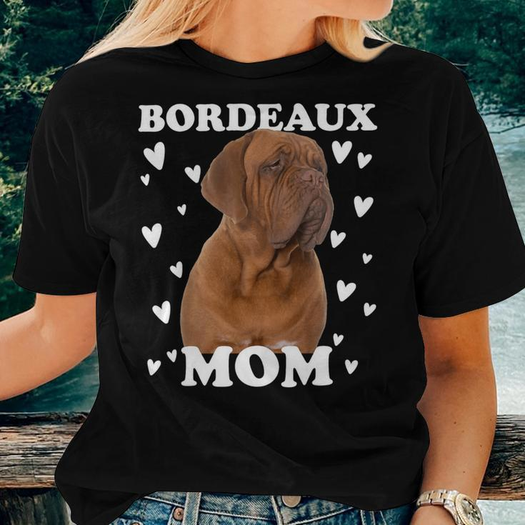 Bordeaux Mom Mummy Mama Mum Mommy Mothers Day Mother Women T-shirt Casual Daily Crewneck Short Sleeve Graphic Basic Unisex Tee Gifts for Her