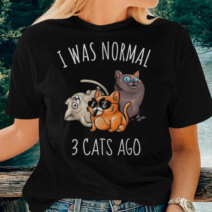 Cat S Women Funny Cat Mom Dad Crazy Cat Lady Gift Women T-shirt Gifts for Her