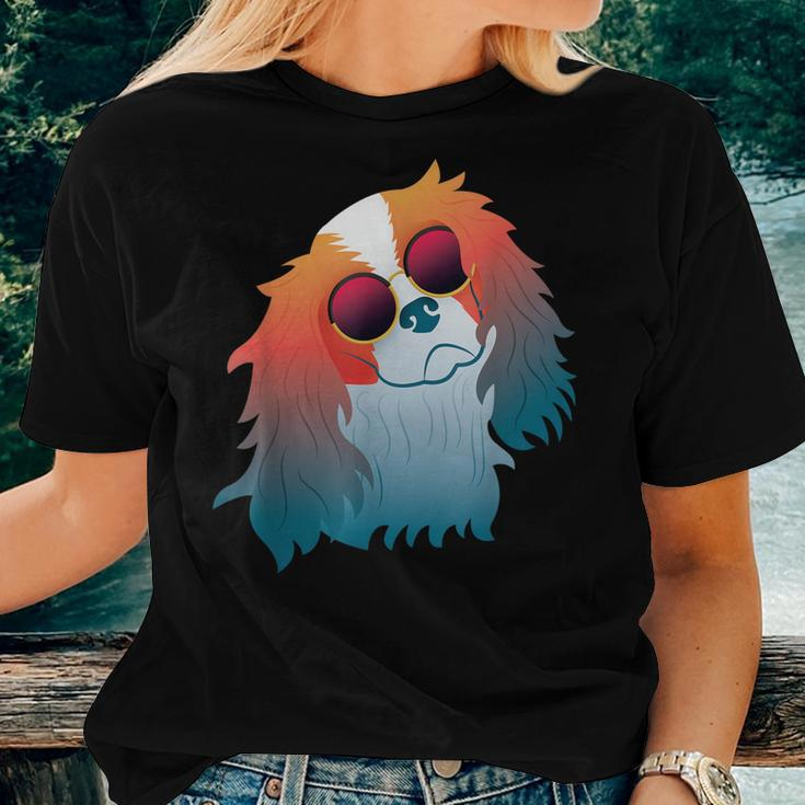 Cavalier King Charles Spaniel I Dog Mom Dad Women T-shirt Gifts for Her