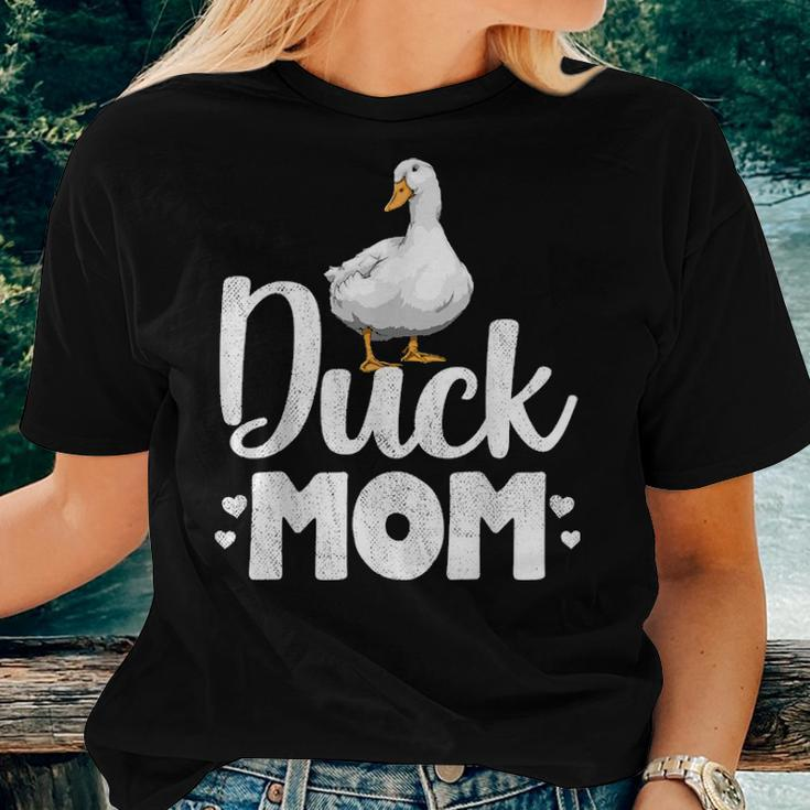 Duck Mom Funny Water Duckling Gifts Women T-shirt Gifts for Her