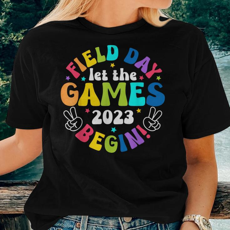 Field Day Let Games Start Begin Kids Boys Girls Teachers Women T-shirt Gifts for Her
