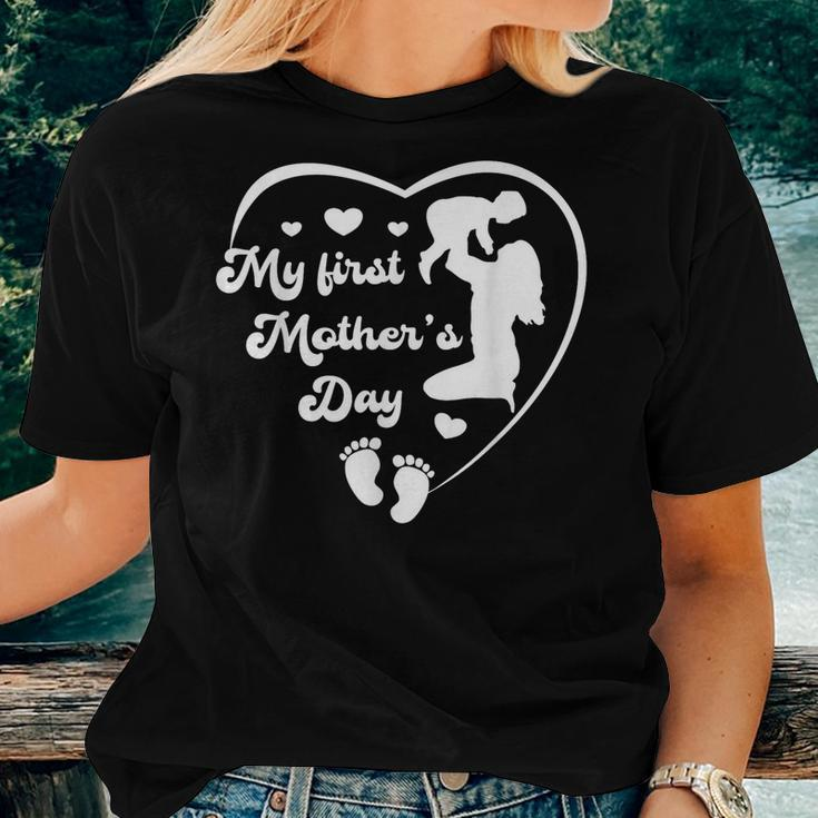 My First - 1St - Cute New Mom Women T-shirt Gifts for Her