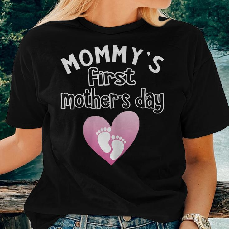 Womens My First 2019 For New Moms Shirts Women T-shirt Gifts for Her