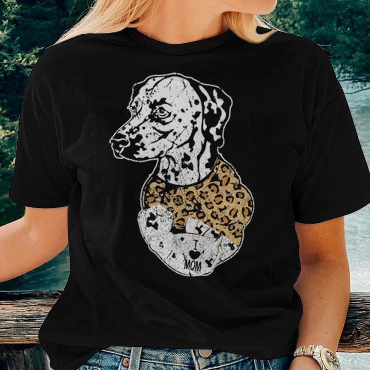 Funny Leopard Dalmatian Mom Costume Mothers Day Gift Women T-shirt Gifts for Her