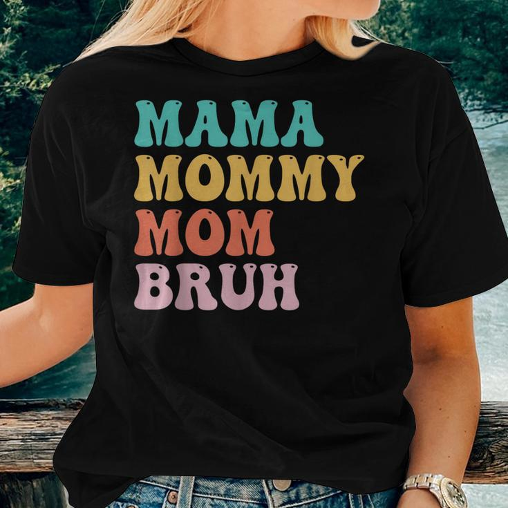 Groovy Mama Mommy Mom Bruh For Moms Women T-shirt Gifts for Her