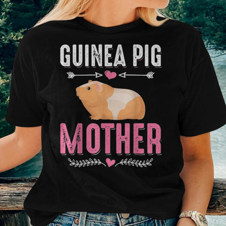 Guinea Pig Mother Rodent Pet Love Women T-shirt Gifts for Her