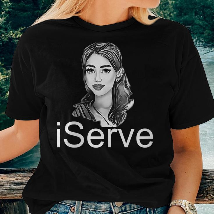 Womens Iserve Women T-shirt Gifts for Her