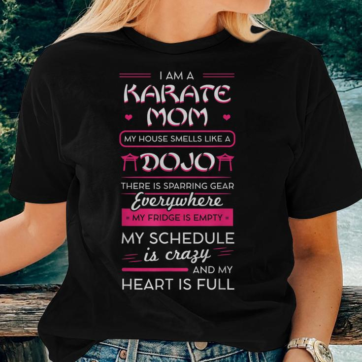 I Am A Karate Mom Japanese Martial Arts Women T-shirt Gifts for Her