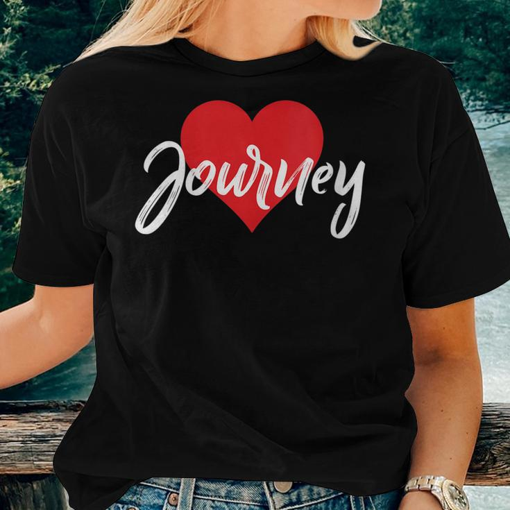 I Love Journey First Name I Heart Named Women T-shirt Gifts for Her